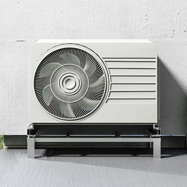 JD Clay-close-up-heat-pump-outside-home